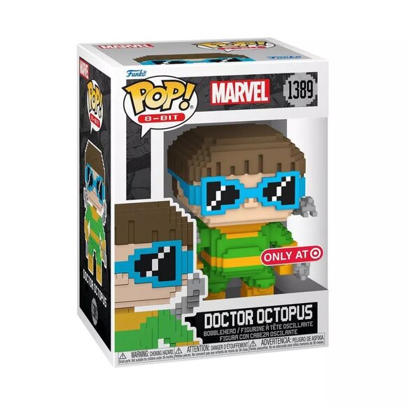 Funko Pop 8-Bit Series Doctor Octopus Vinyl Figure #1389 - Picture 4 of 7